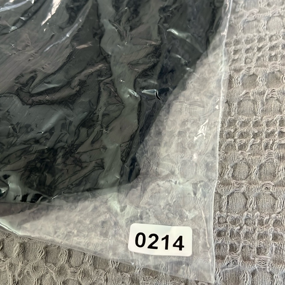 Mind Code Black Ribbed V Neck Bodysuit - Picture 7 of 7
